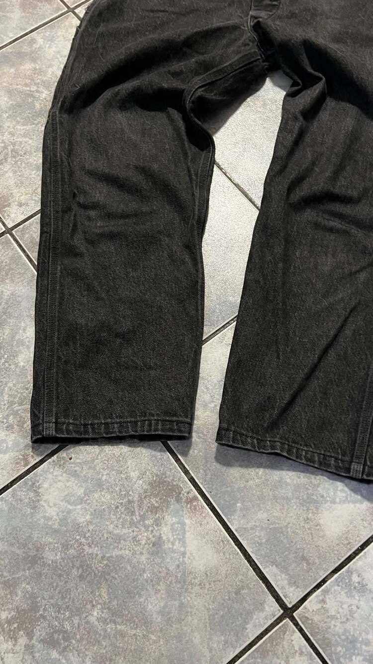 Dickies Vintage Black Denim Bib Overalls - Picture 5 of 9